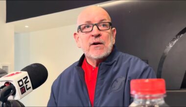 NJ Devils GM Tom Fitzgerald (finally) holds press conference!