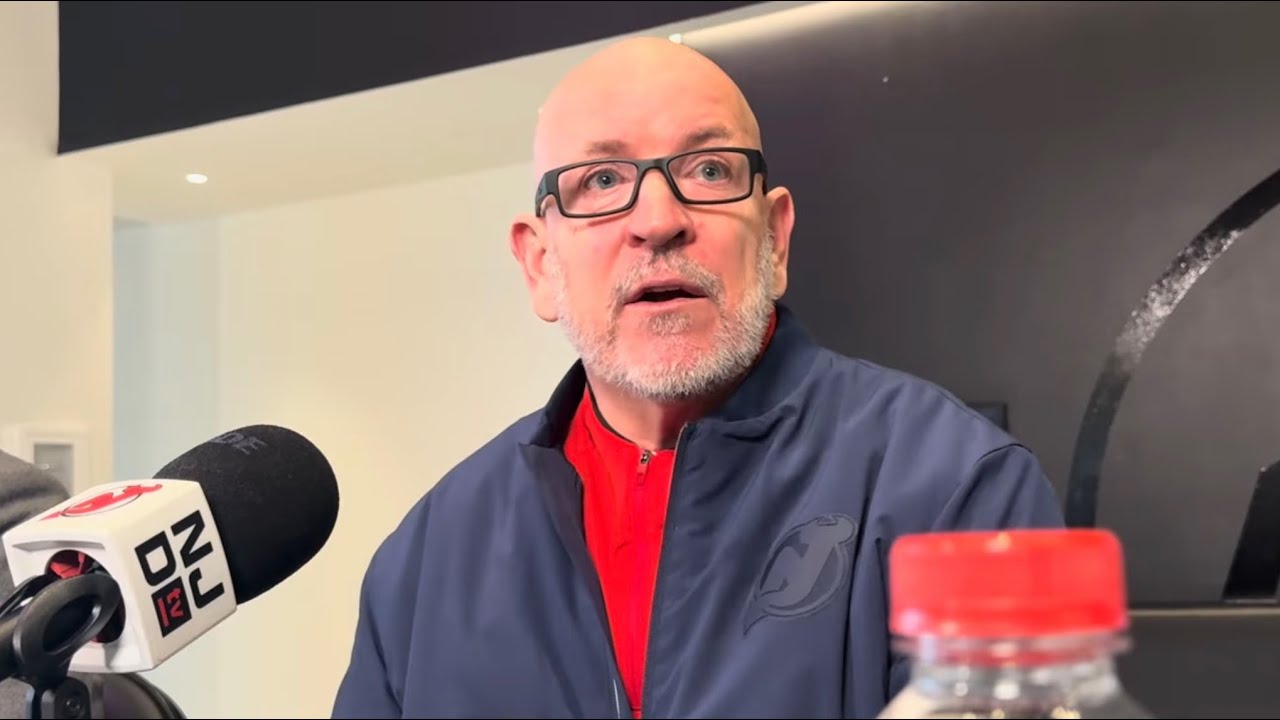 NJ Devils GM Tom Fitzgerald (finally) holds press conference!