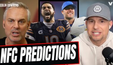 NFC Divisional Predictions: Rams-Bears & 49ers-Seahawks | Colin Cowherd NFL Podcast