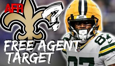 Should Saints Target WR Romeo Doubs in Free Agency? | Will New Orleans Extend Chris Olave?