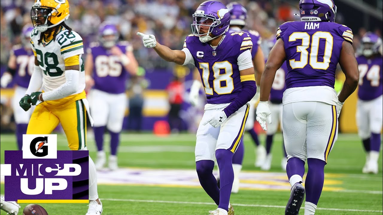Justin Jefferson Mic'd Up During Minnesota Vikings Win Over Green Bay Packers