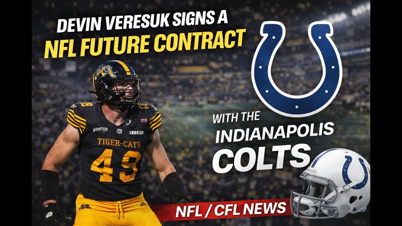 Devin Veresuk Signs with Indianapolis Colts! | Major NFL News