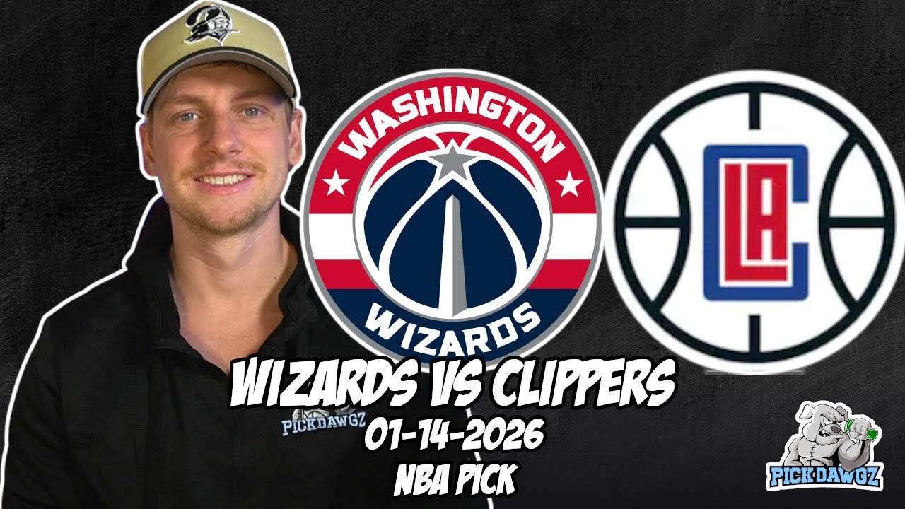 Washington Wizards vs Los Angeles Clippers 1/14/26 NBA Free Picks & Prediction | NBA Betting Tips