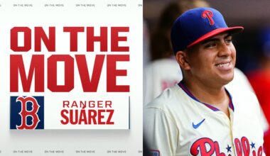 Ranger Suárez reportedly agrees to a deal with the Red Sox! (Major free agent off the board)