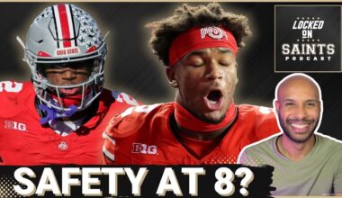 MOCK DRAFT: New Orleans Saints Can Avoid DISASTER 2026 Draft With Caleb Downs First-Round Selection