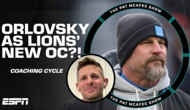 Will Dan Orlovsky be the NEW LIONS' OC?! 😱 'The Lions are LOADED...' 😳 | The Pat McAfee Show