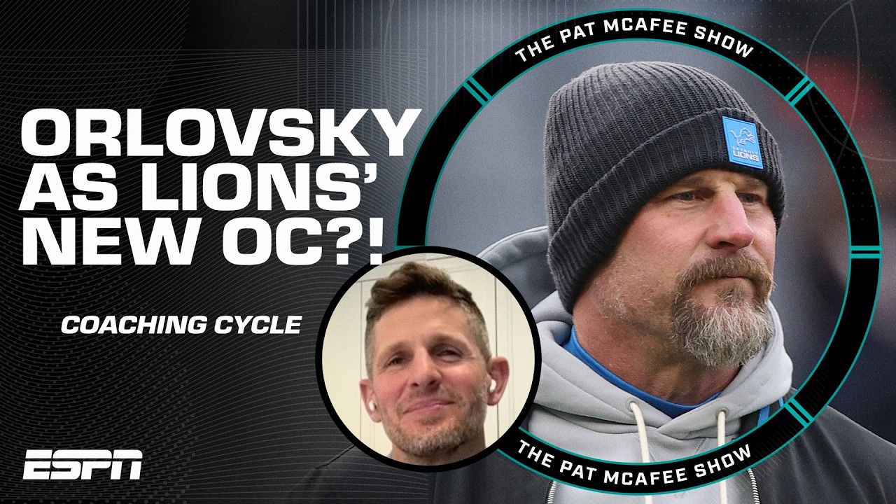 Will Dan Orlovsky be the NEW LIONS' OC?! 😱 'The Lions are LOADED...' 😳 | The Pat McAfee Show