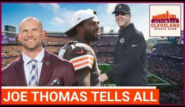 Joe Thomas on Mike Tomlin, John Harbaugh, the Browns' HC search & Shedeur Sanders development