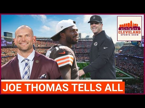 Joe Thomas on Mike Tomlin, John Harbaugh, the Browns' HC search & Shedeur Sanders development