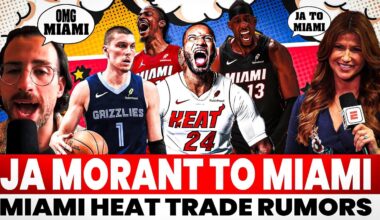 Ja Morant DEMANDS The Miami Heat?! Bam Adebayo Trade Rumors HEAT UP!