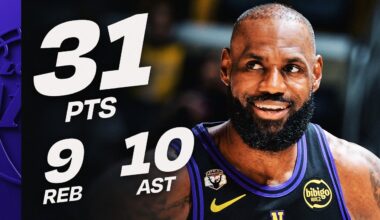 LeBron James STUFFS THE STAT SHEET | January 13, 2026
