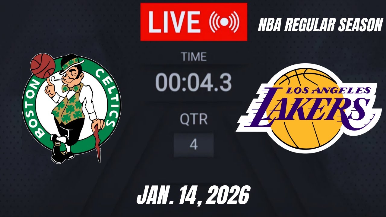 NBA LIVE! Los Angeles Lakers vs Boston Celtics | January 14, 2026 | Lakers vs Celtics LIVE 2K26
