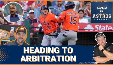 Astros AVOID arbitration with MOST players, strikeout with 2 players