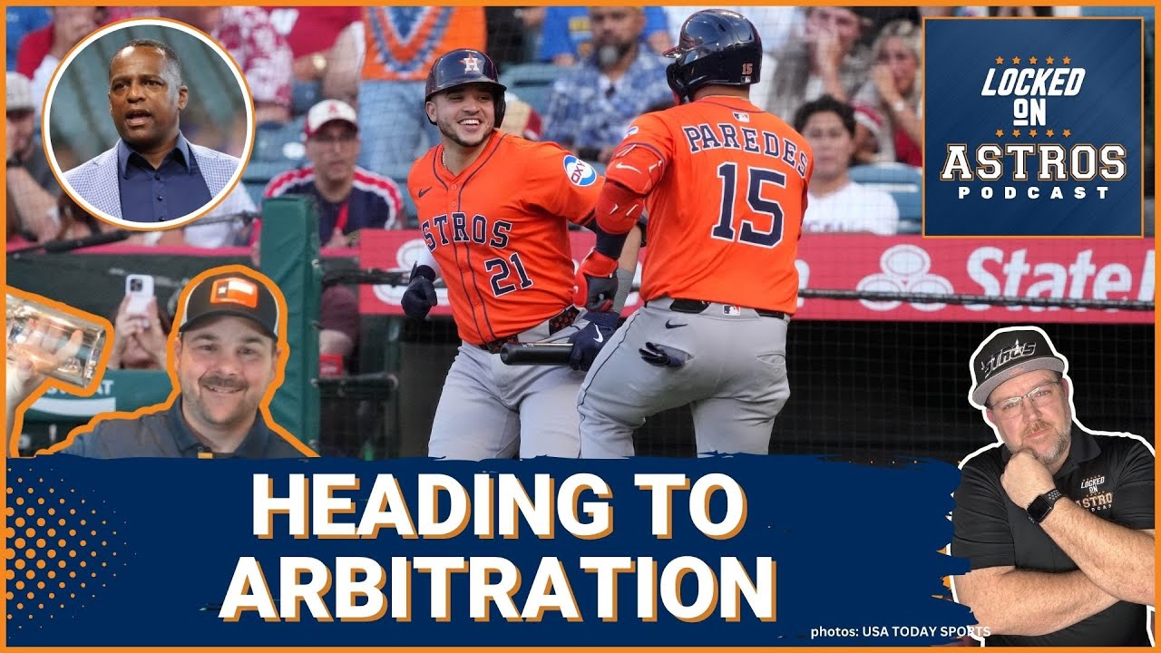 Astros AVOID arbitration with MOST players, strikeout with 2 players
