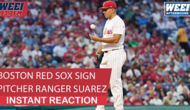 INSTANT REACTION: The Red Sox are signing SP Ranger Suarez | WEEI Afternoons
