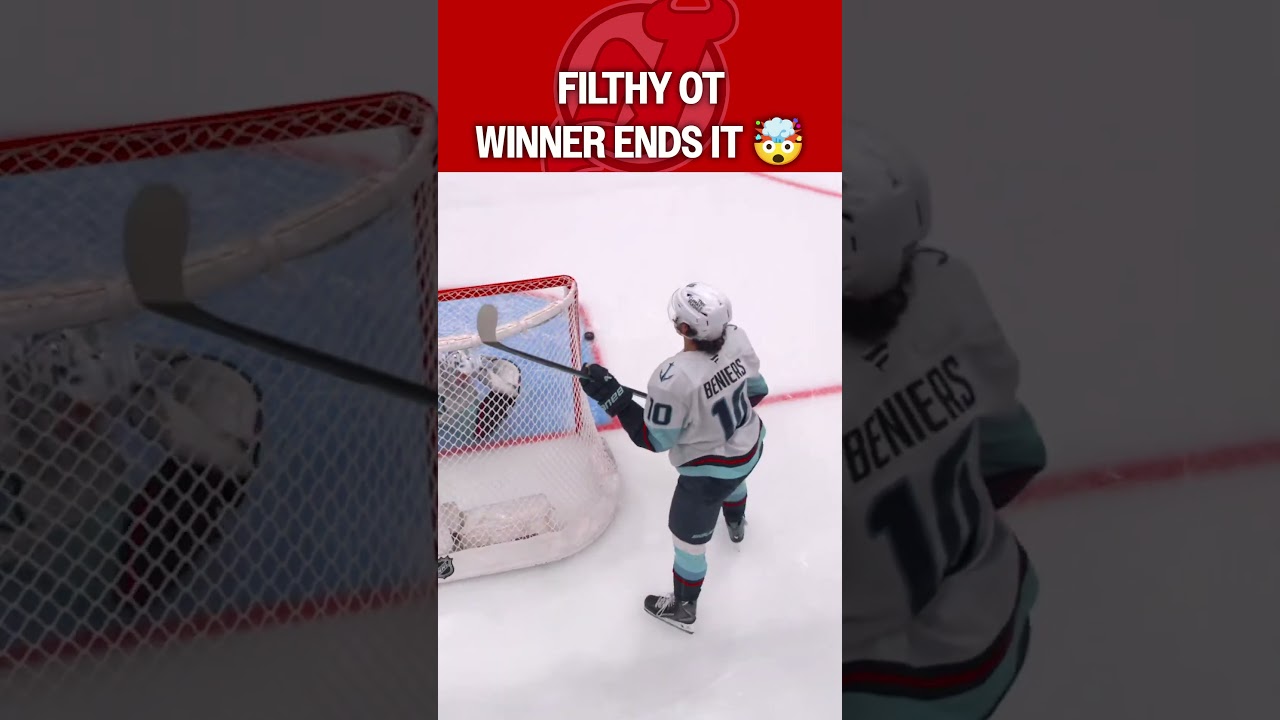 Nico Hischier Wins It in OT 🕒🔥