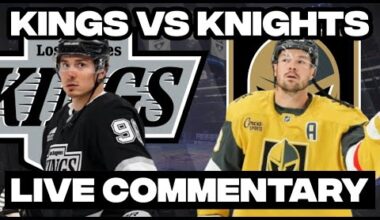 Vegas Golden Knights Vs Los Angeles Kings LIVE COMMENTARY! | 2025-26 NHL Season