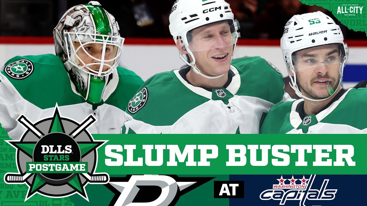 Stars Sweep Capitals To End Six-Game Slump | DLLS STARS POSTGAME