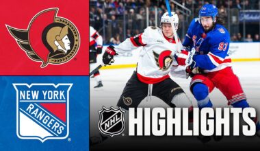 Senators vs. Rangers | NHL Highlights | January 14, 2026
