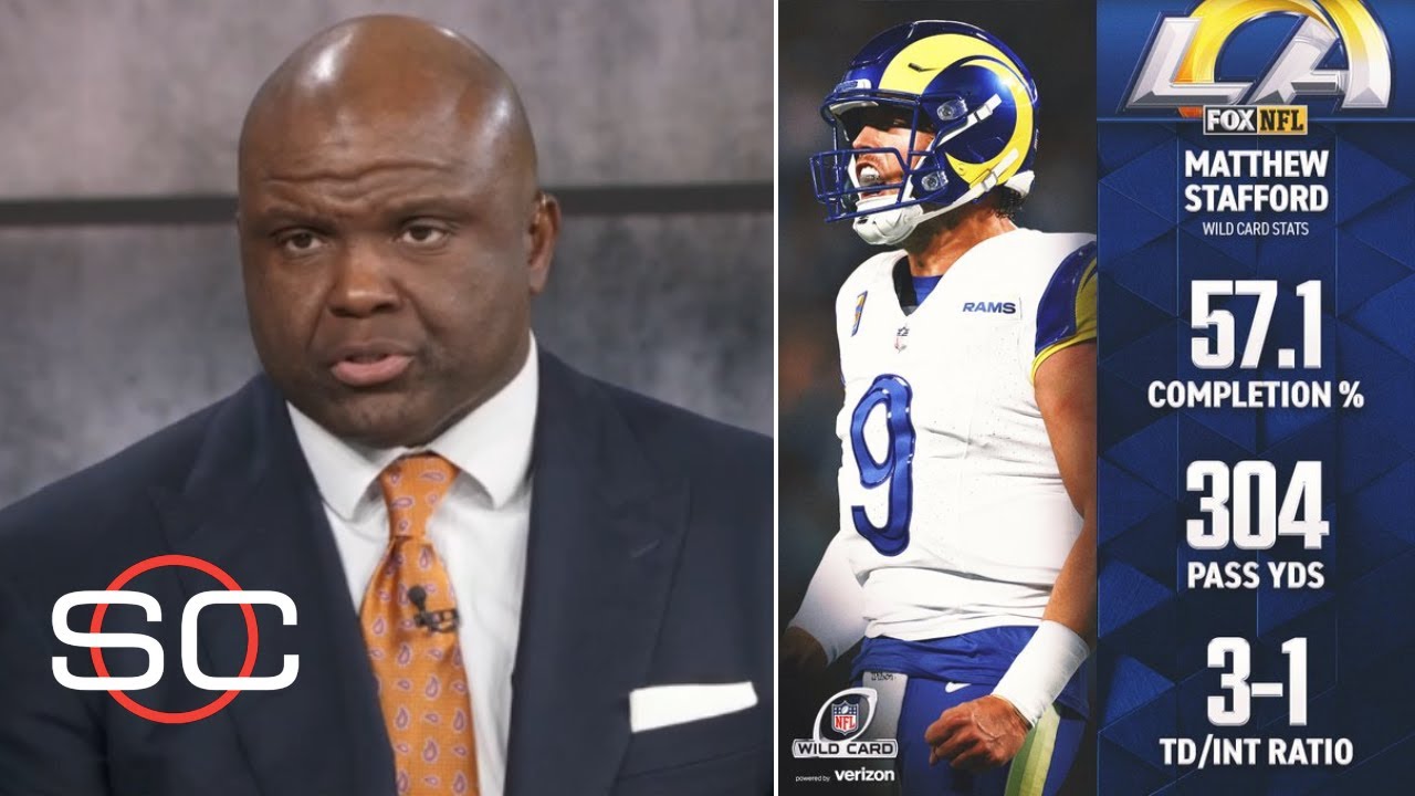 "MATTHEW STAFFORD SHOWING WHY HE’S THE MVP" - Booger McFarland reacts to Rams beat Panthers 34-31