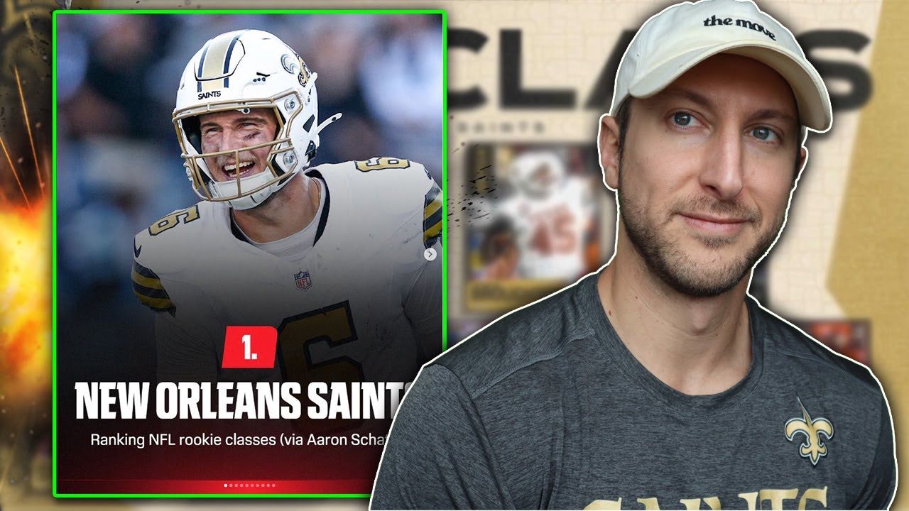 ESPN Ranks Saints 2025 Rookie Class NUMBER 1 in the NFL | James Skrmetta Reacts