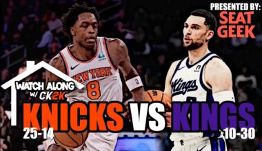 NEW YORK KNICKS VS SACRAMENTO KINGS LIVE PLAY BY PLAY! | WATCH ALONG W/ CK2K