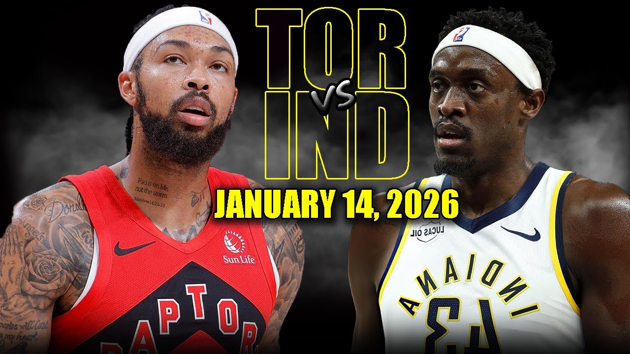 Indiana Pacers vs Toronto Raptors Full Game Highlights -January 14, 2026 | NBA Season