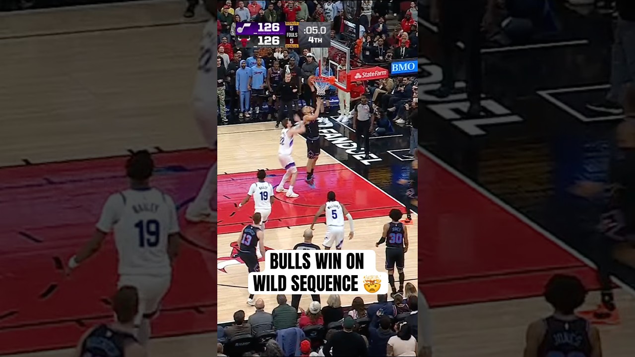 WHAT A WIN FOR THE BULLS 🔥