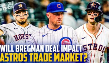 How Bregman domino effect impacts Astros trade market!