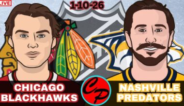 Chicago Blackhawks vs Nashville Predators NHL Hockey Live Game Cast & Audio