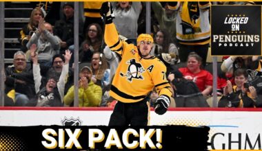 Penguins make it SIX IN A ROW with a win over the Devils!