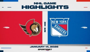 NHL Highlights | Senators vs. Rangers - January 14, 2026