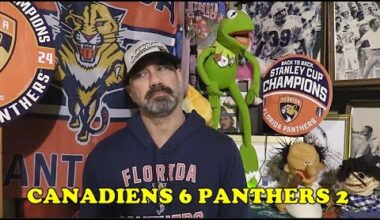 Florida Panthers Lose To Montreal Canadiens 6-2 Same Old Story