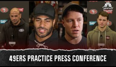 Fred Warner, Brock Purdy and more discuss 49ers-Seahawks Divisional matchup | NBC Sports Bay Area