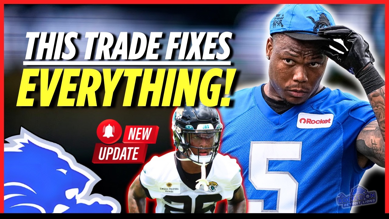 Detroit Lions MUST Make The TRADE That FIXES EVERYTHING!