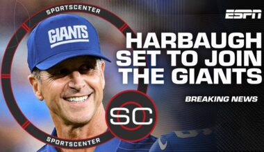 🚨 BREAKING: John Harbaugh expected to sign with the New York Giants | SportsCenter