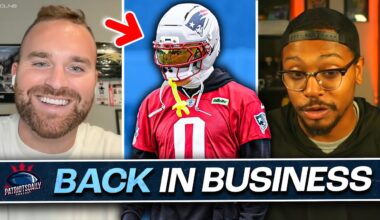 Christian Gonzalez BACK at Patriots Practice, Key Matchups vs Texans | Patriots Daily