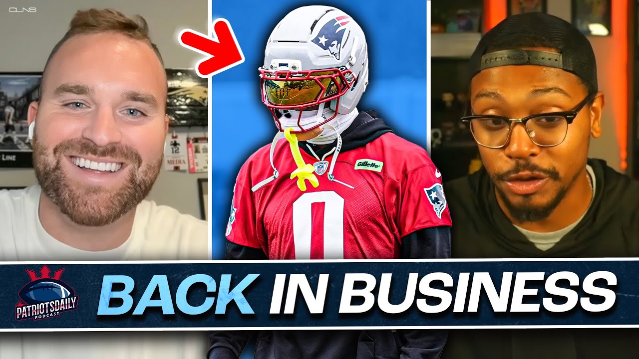 Christian Gonzalez BACK at Patriots Practice, Key Matchups vs Texans | Patriots Daily