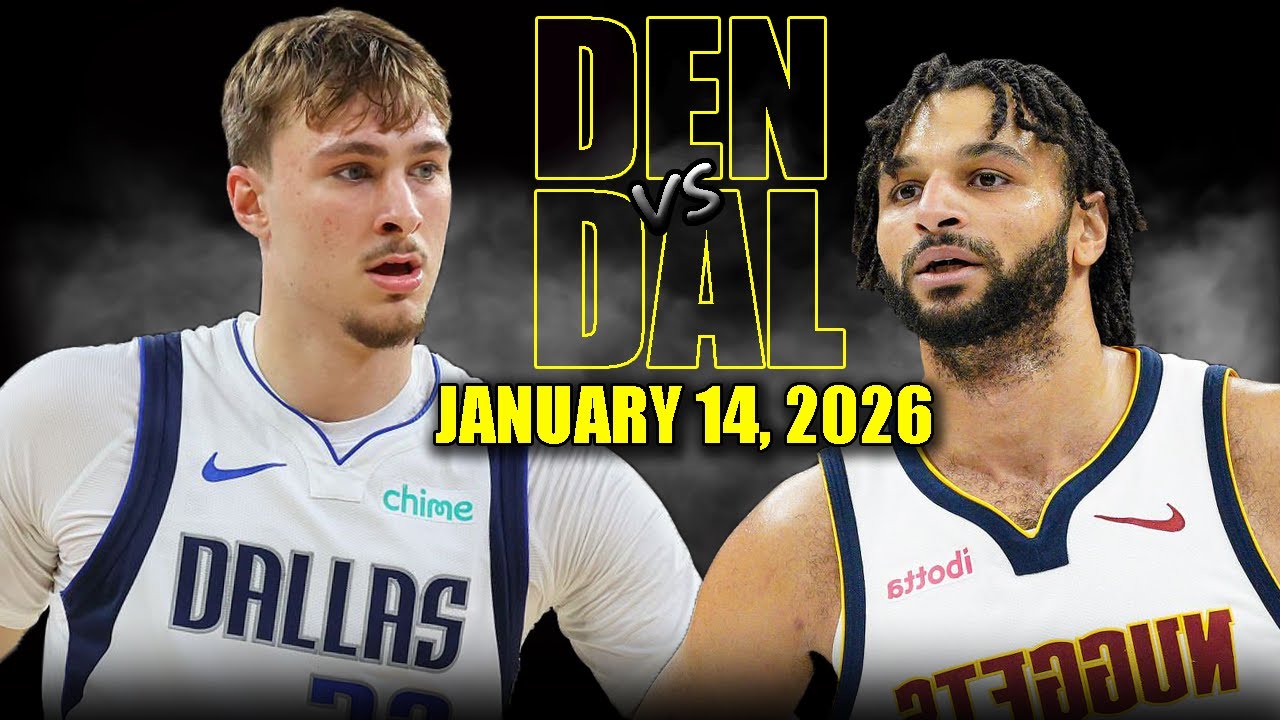 Denver Nuggets vs Dallas Mavericks Full Game Highlights - January 14, 2026 | NBA Season