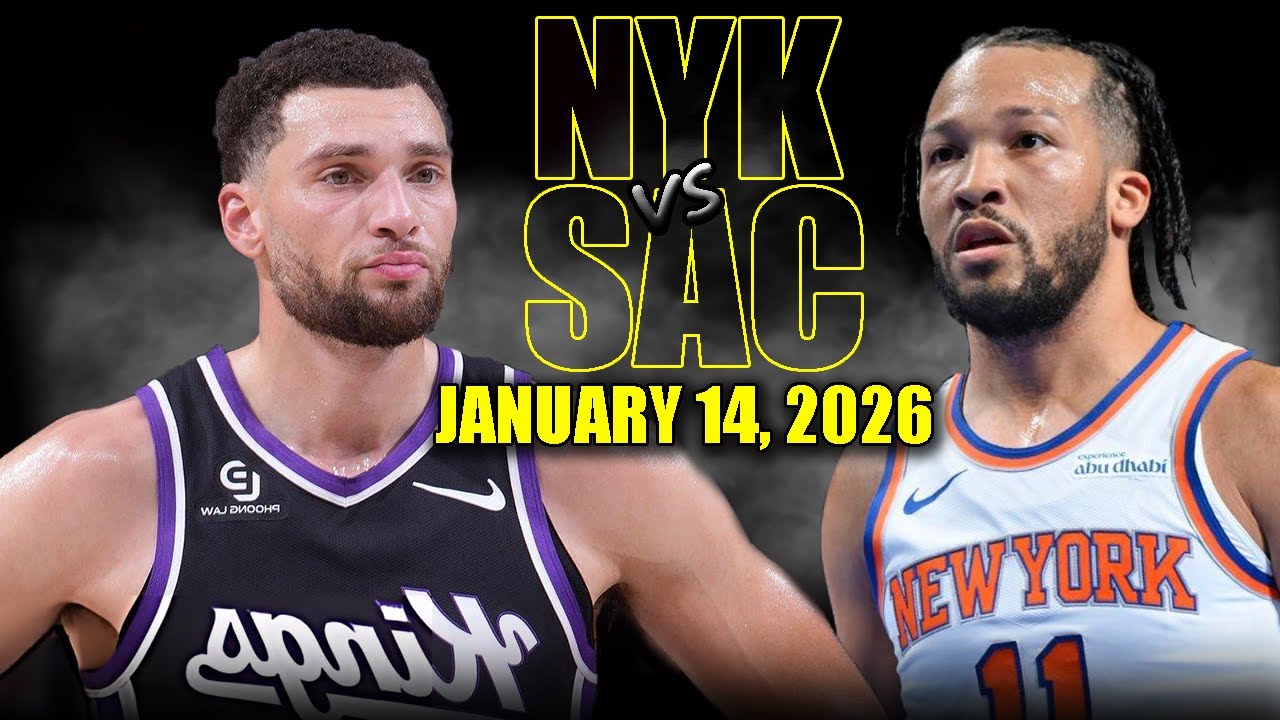 New York Knicks vs Sacramento Kings Full Game Highlights - January 14, 2026 | NBA Seaso