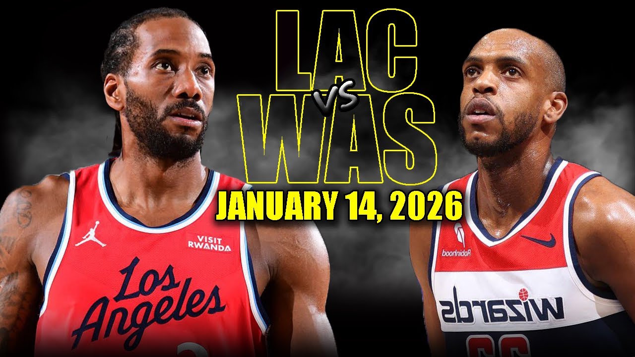 Los Angeles Clippers vs Washington Wizards Full Game Highlights - January 14, 2026 | NBA Season