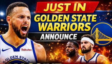 JUST IN: Golden State Warriors Announce Massive Move!