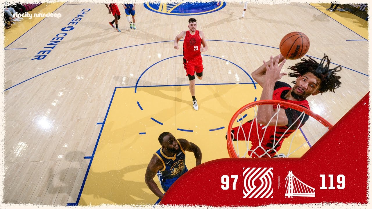 Portland Trail Blazers vs Golden State Warriors Highlights | January 13th, 2026