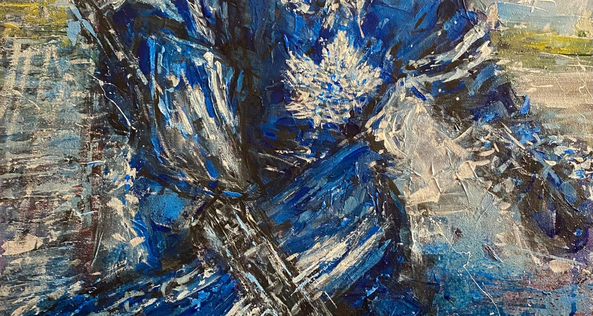 Painting I did of Anthony Stolarz.