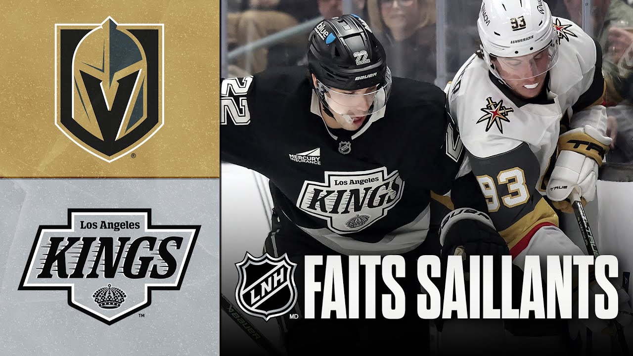 Golden Knights vs Kings 14/01/26 | Faits saillants