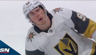 Golden Knights' Mitch Marner Lines up for Crisp Power-Play Goal