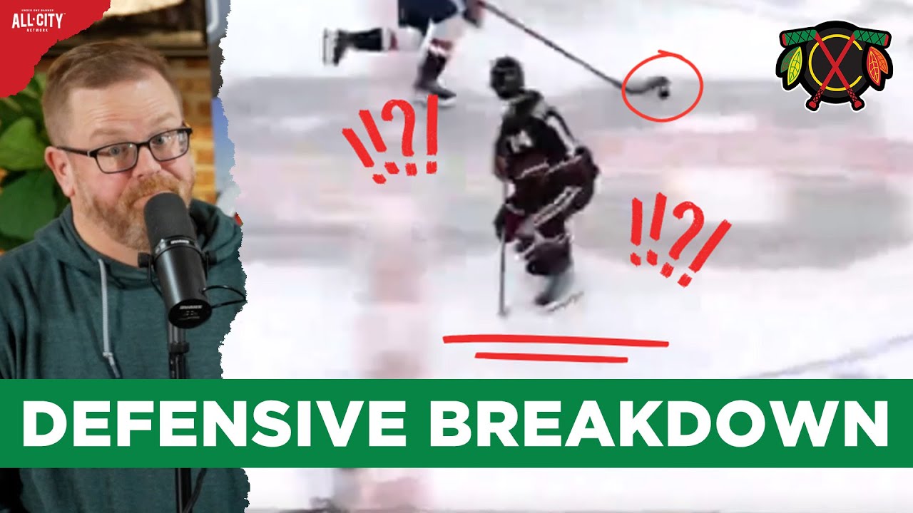 Breaking Down Kevin Korchinski’s COSTLY Defensive Mistake for the Chicago Blackhawks