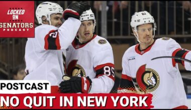 POST CAST: OTTAWA SENATORS STORM OUT TO MASSIVE LEAD DURING MOSTLY DOMINANT WIN VS NEW YORK RANGERS