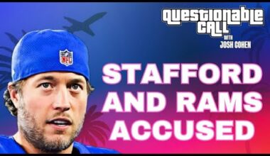 NFL News: Matthew Stafford and L.A. Rams Now Accused of Rigging Sports Betting Outcomes