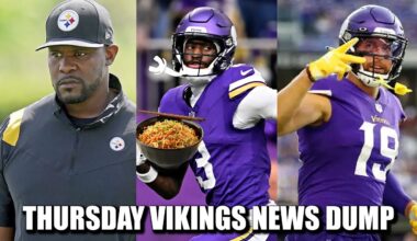 Minnesota Vikings News Dump (1.15.2026) | Flores Steelers Interview, Noodles Addison, Thielen Retire
